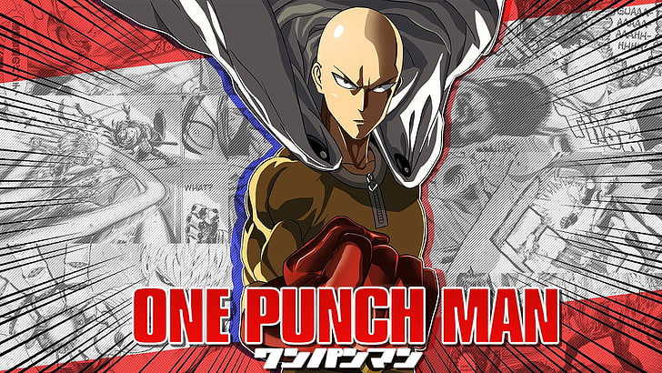Anime, One-Punch Man, Saitama (One-Punch Man), HD tapet