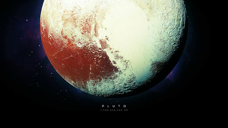 Sterne, Pluto, Planet, Universum, Raum, HD-Hintergrundbild