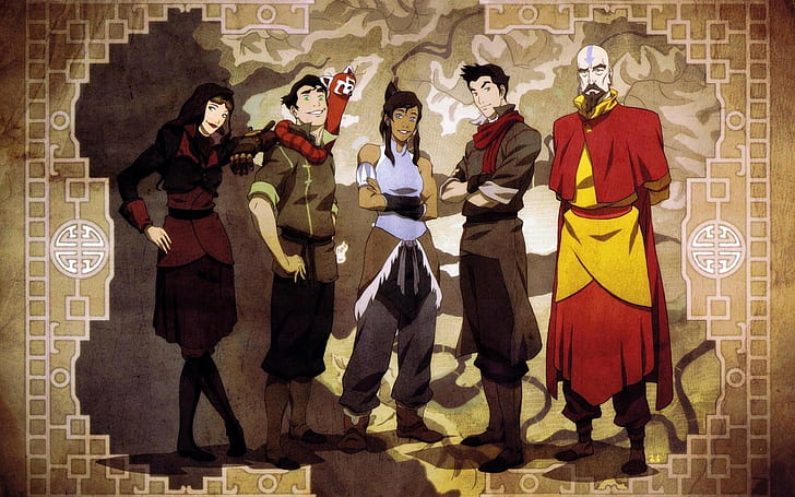 Fond d'écran numérique animé Avatar, Avatar le dernier maître de l'air, La légende de Korra, Korra, Fond d'écran HD