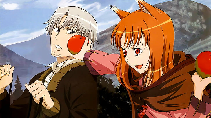 Anime, Rempah dan Serigala, Holo (Rempah & Serigala), Kraft Lawrence, Wallpaper HD