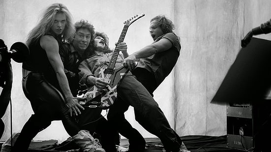 Группа (Музыка), Ван Хален, Хард-рок, Хеви-метал, HD обои HD wallpaper