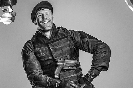 Jason Statham, Lee Christmas, The Expendables 3, HD tapet HD wallpaper