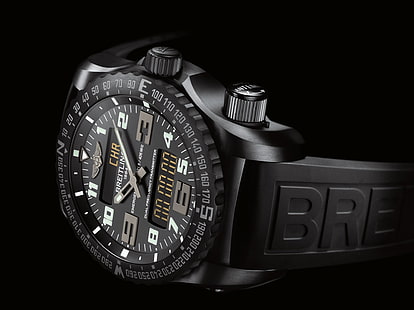 Breitling, horloge, détail, bijoux, luxe, temps, montre, Fond d'écran HD HD wallpaper