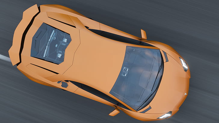 Lamborghini Aventador LP 750-4, Forza, Forza Horizon 4, Fond d'écran HD