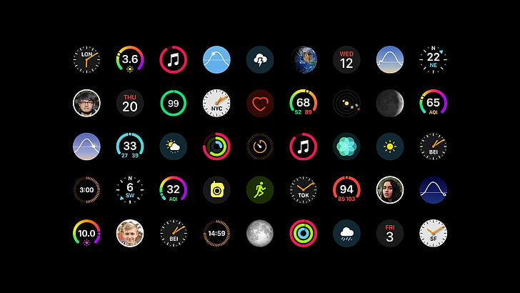 Apple Watch Series 4, 앱, Apple 2018 년 9 월 이벤트, HD 배경 화면