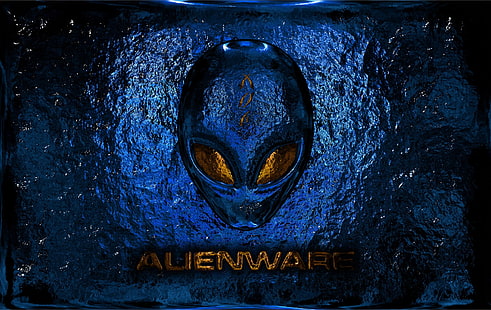 Alienware логотип, технологии, Alienware, ноутбук, логотип, HD обои HD wallpaper