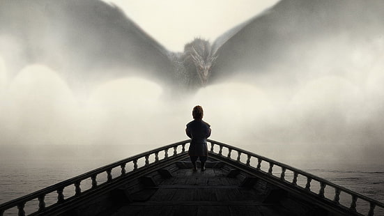 Serie TV, Game of Thrones, Dragon, Peter Dinklage, Tyrion Lannister, Sfondo HD HD wallpaper