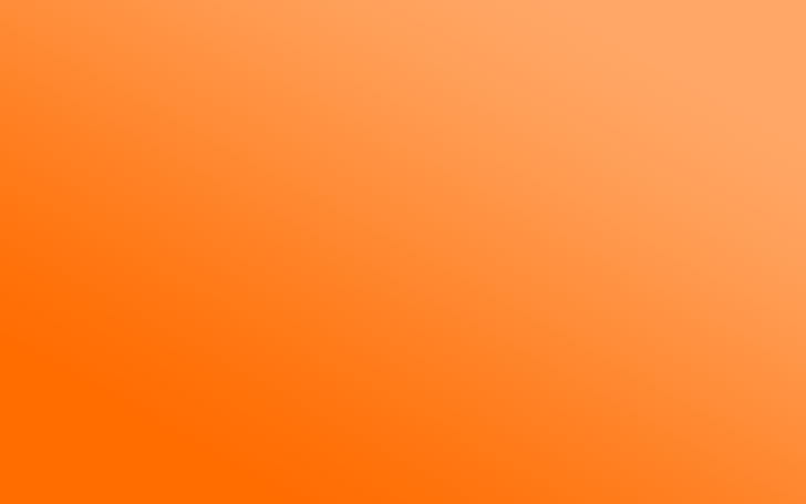 orange, white, solid, colorful, HD wallpaper