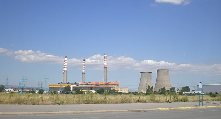 Man Made, Power Plant, Building, Bulgaria, Sofia Iztok Thermal Power Plant, HD wallpaper