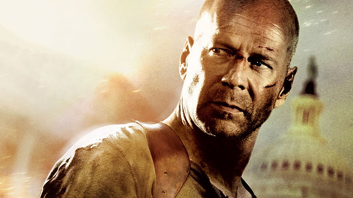 Bruce Willis, Movie, Live Free or Die Hard, Bruce Willis, HD wallpaper