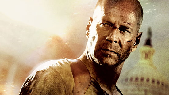 Bruce Willis, Film, Vivre libre ou mourir dur, Bruce Willis, Fond d'écran HD HD wallpaper