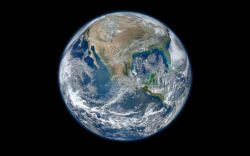 Ziemia, kosmos, planeta, Układ Słoneczny, Tapety HD HD wallpaper