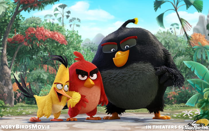 Angry Birds Movie, Angry Birds, Fondo de pantalla HD