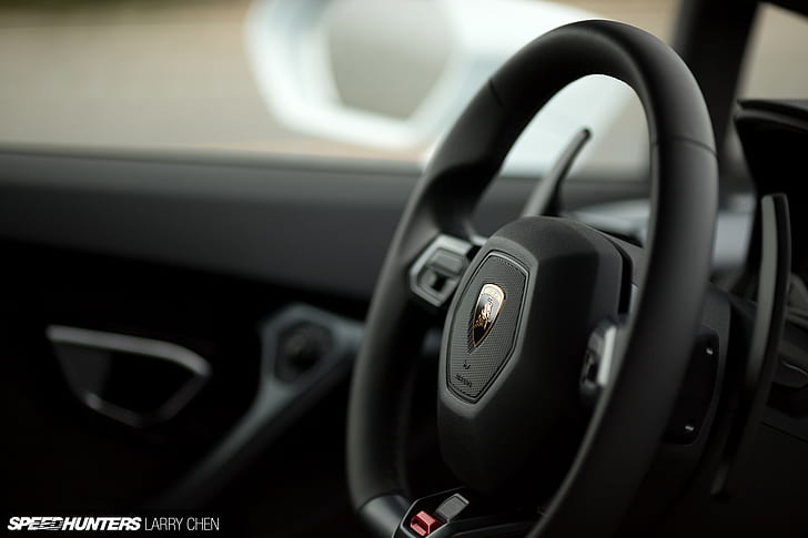 Lamborghini Huracan Interior Steering Wheel HD, cars, lamborghini, wheel, interior, steering, huracan, HD wallpaper