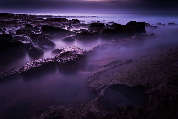 Felsen, Südküste, 4 K, 8 K, New South Wales, HD-Hintergrundbild