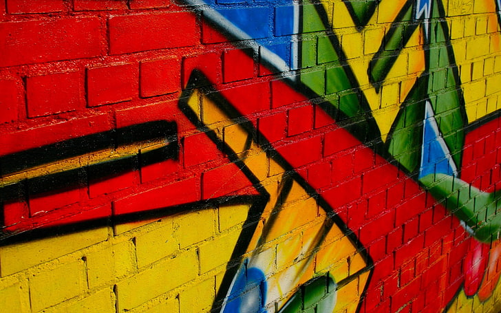 graffiti computer new, HD wallpaper | Wallpaperbetter