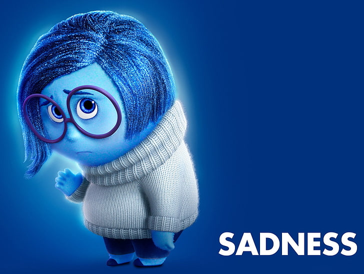 Film, Inside Out, Sadness (Inside Out), HD tapet