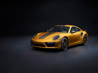 Limited edition, Exclusive Series, 4K, 2018, Porsche 911 Turbo S, HD wallpaper HD wallpaper