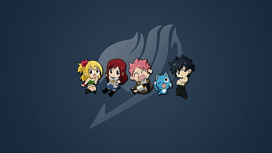 Anime, Fairy Tail, einfacher Hintergrund, HD-Hintergrundbild HD wallpaper