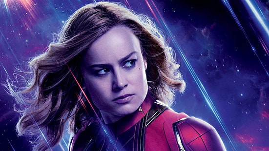 The Avengers, Avengers Endgame, Brie Larson, Captain Marvel, Wallpaper HD HD wallpaper