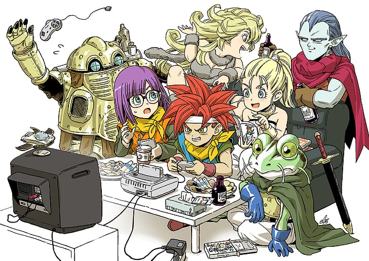SNES, Chrono Trigger, Akira Toriyama, HD wallpaper