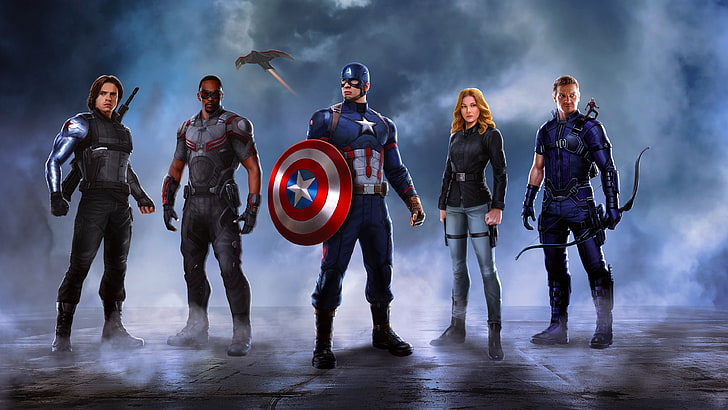 aksi, amerika, kapten, sipil, pertempuran, keajaiban, sci-fi, superhero, perang, prajurit, Wallpaper HD