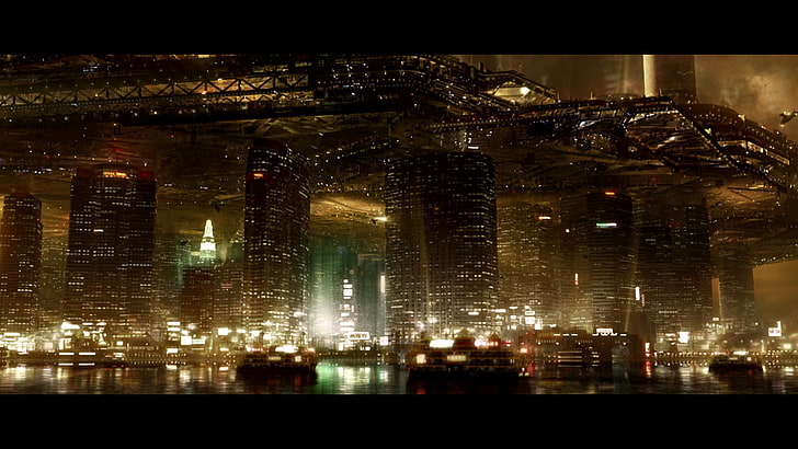 immeubles de grande hauteur, Deus Ex: Human Revolution, jeux vidéo, Fond d'écran HD
