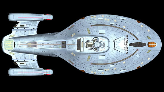 ستار تريك ، مركبة فضائية ، يو إس إس ، فوييجر، خلفية HD HD wallpaper