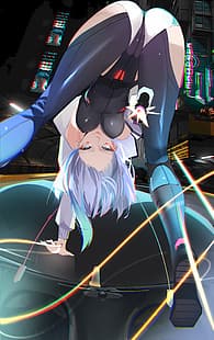 Cyberpunk: edgerunners, lucy (edgerunners), anime, gadis anime, Wallpaper HD HD wallpaper