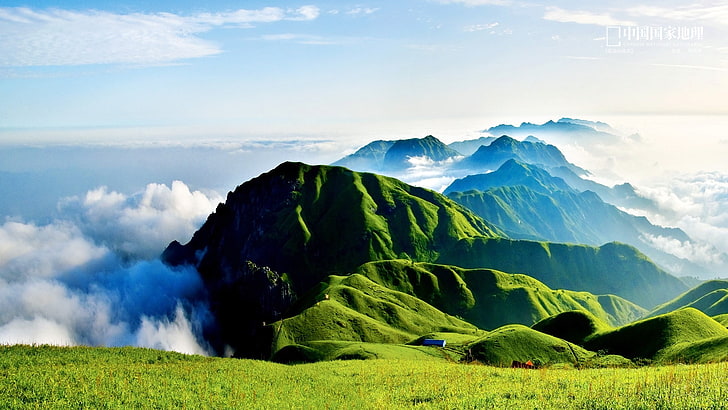 Wugongshan scenery-China National Geographic wallp.., HD wallpaper