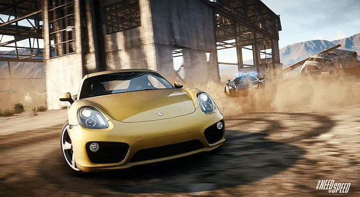 Need For Speed Rivals Porsche Evasion, yellow sports coupe, Games, Need For  Speed, HD wallpaper | Wallpaperbetter