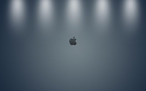 minimalistic apple inc logos 1680x1050 Tecnología Apple HD Art, minimalistic, Apple Inc., Fondo de pantalla HD HD wallpaper