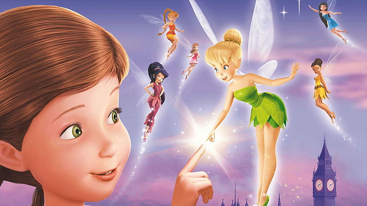 Movie, Tinker Bell and the Great Fairy Rescue, HD wallpaper