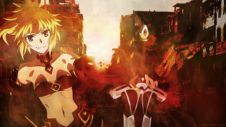 Fate Series, Fate / Apócrifos, Anime, Mordred (Destino / Apócrifos), Fondo de pantalla HD