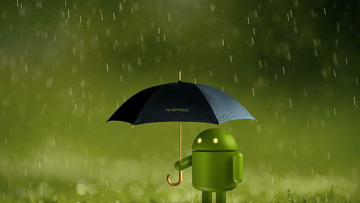 Android Rain Hd Backgrounds, android, rain, backgrounds, HD wallpaper