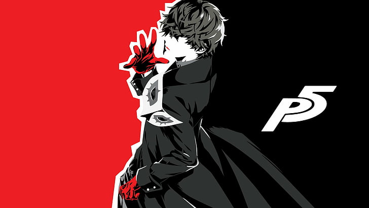 Persona, Persona 5, Akira Kurusu, Anime, HD wallpaper