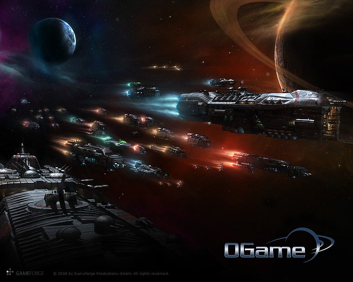 Video Game, Ogame, Fleet, Spaceship, HD wallpaper