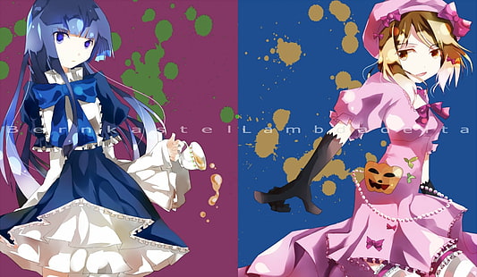 Anime, Umineko: When They Cry, Frederica Bernkastel, Lambdadelta (Umineko no Naku Koro ni), Wallpaper HD HD wallpaper