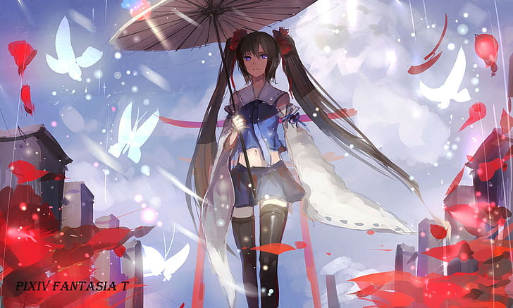 Anime, Pixiv Fantasia T, HD-Hintergrundbild