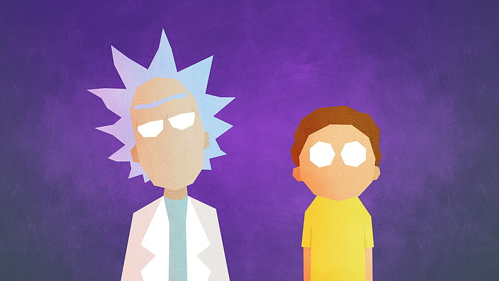 Rick and Morty ClipArt, Rick and Morty, Rick Sanchez, Morty Smith, HD tapet