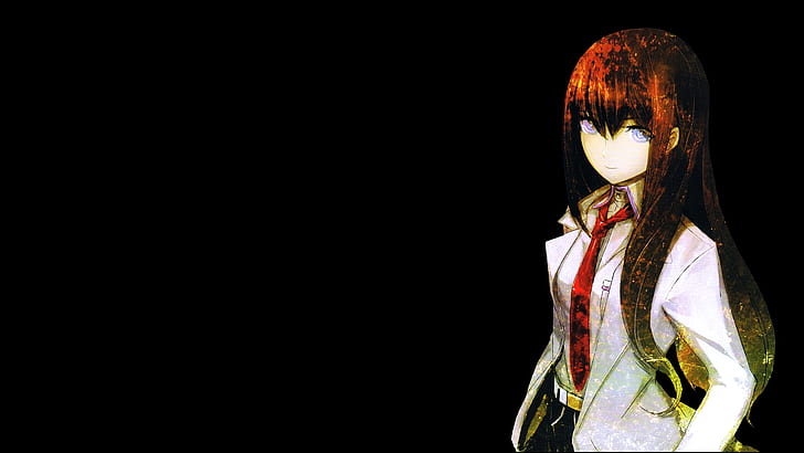 Steins; Gate, Makise Kurisu, Bildroman, Anime, HD-Hintergrundbild