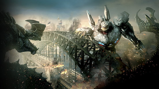 Kaiju, les films, Pacific Rim, Fond d'écran HD HD wallpaper