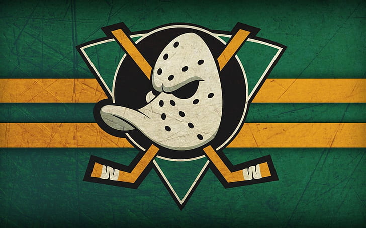 Hockey, Anaheim Ducks, Emblema, Logo, NHL, Fondo de pantalla HD