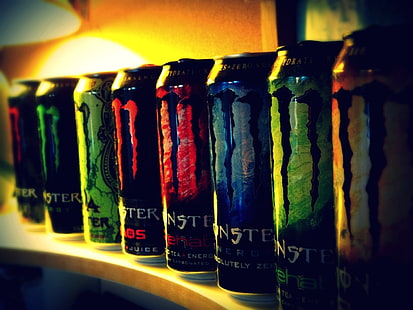 Minuman energi monster bisa banyak, bisa, Energi Monster, Wallpaper HD HD wallpaper
