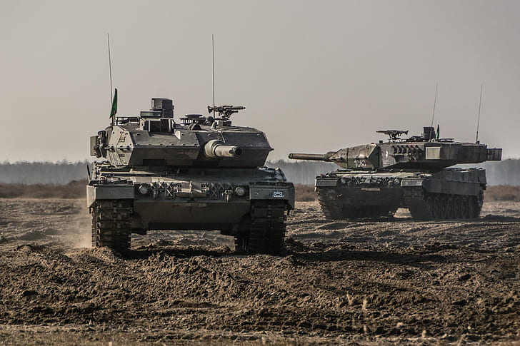 Germania, Tanks, Bundeswehr, Leopard 2A7, Sfondo HD