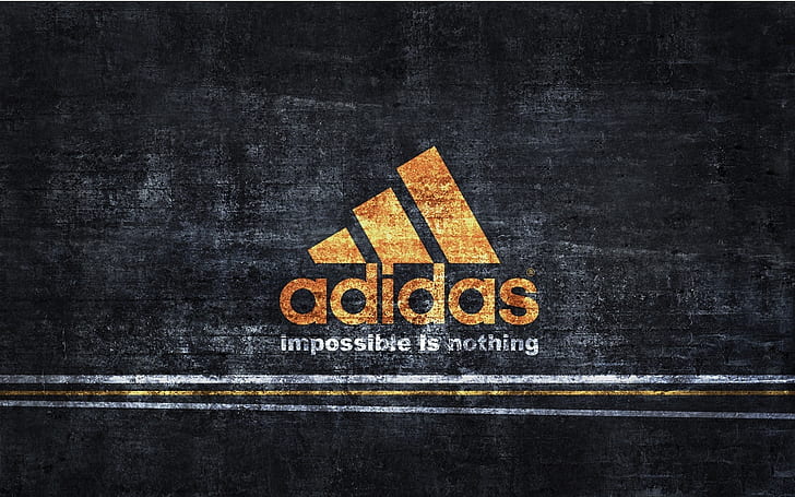 Vintage Adidas Logo, shoes, brand, background, style, HD wallpaper