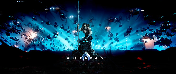 Película, Aquaman, Jason Momoa, Fondo de pantalla HD HD wallpaper