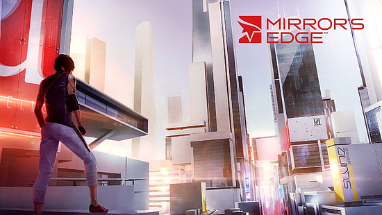 Faith Connors, Mirror's Edge, Videospiele, Gebäude, HD-Hintergrundbild HD wallpaper
