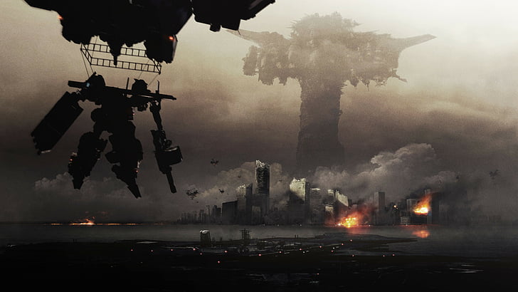 Armored Core: Verdict Day, robot, war, RTS, screenshot, gameplay, art, review, 4k, 5k, HD wallpaper