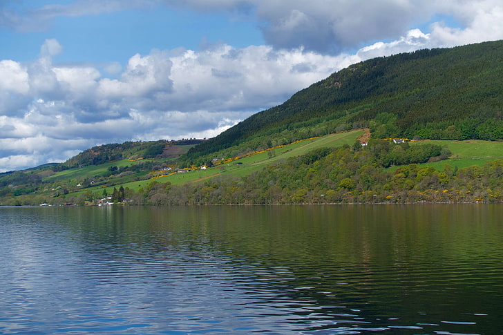 lake, loch ness, nature, scotland, HD wallpaper